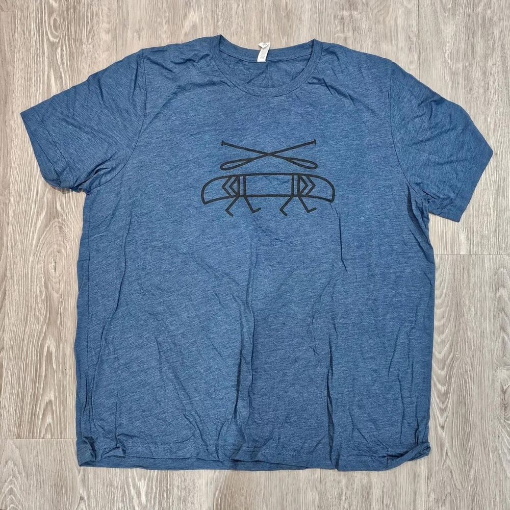 Second Wedge Brewing Co Canoe T Shirt 2XL XXL Vintage